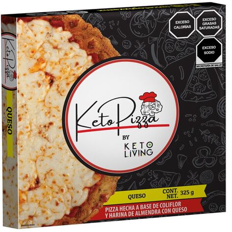 Pizza Keto Queso Keto Living 325 gr