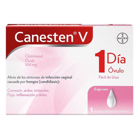 Canesten V &Oacute;vulo 1 D&iacute;a