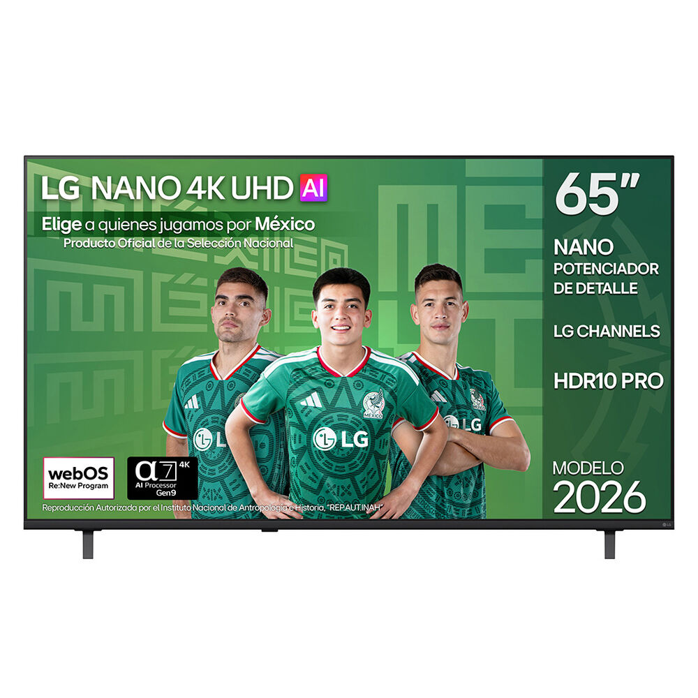 Pantalla 65" LG NANO 4K UHD AI NU850 image number 3