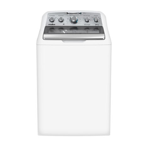 Lavadora Carga Superior de 24 kg Mabe Blanco