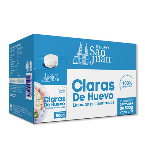 Clara de Huevo San Juan 6/500 gr