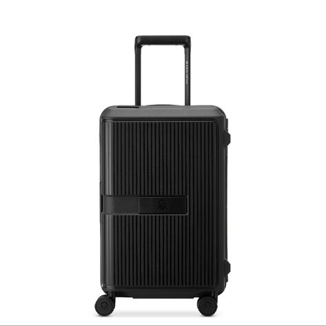 Maleta R&iacute;gida 55 cm Negra Benetton