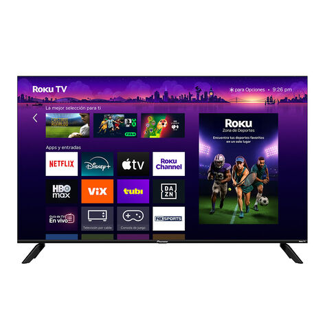 Pantalla 50" Pioneer QLED 4K Roku TV PLE-50R26Q1