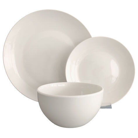 Vajilla Cerrada de Porcelana Para 4 Personas KASABLANKA