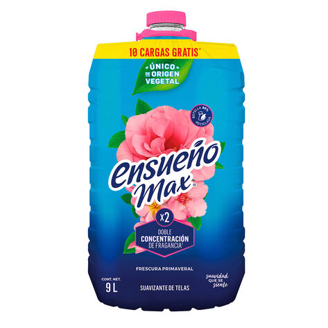 Suavizante Primaveral Zero Ensue&ntilde;o 9 L
