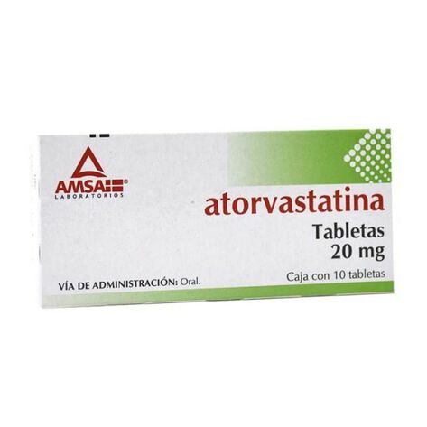 GPP Atorvastatina 20mg 10 Tab