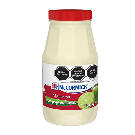 Mayonesa con Jugo Lim&oacute;n Mccormick 3.4 Kg