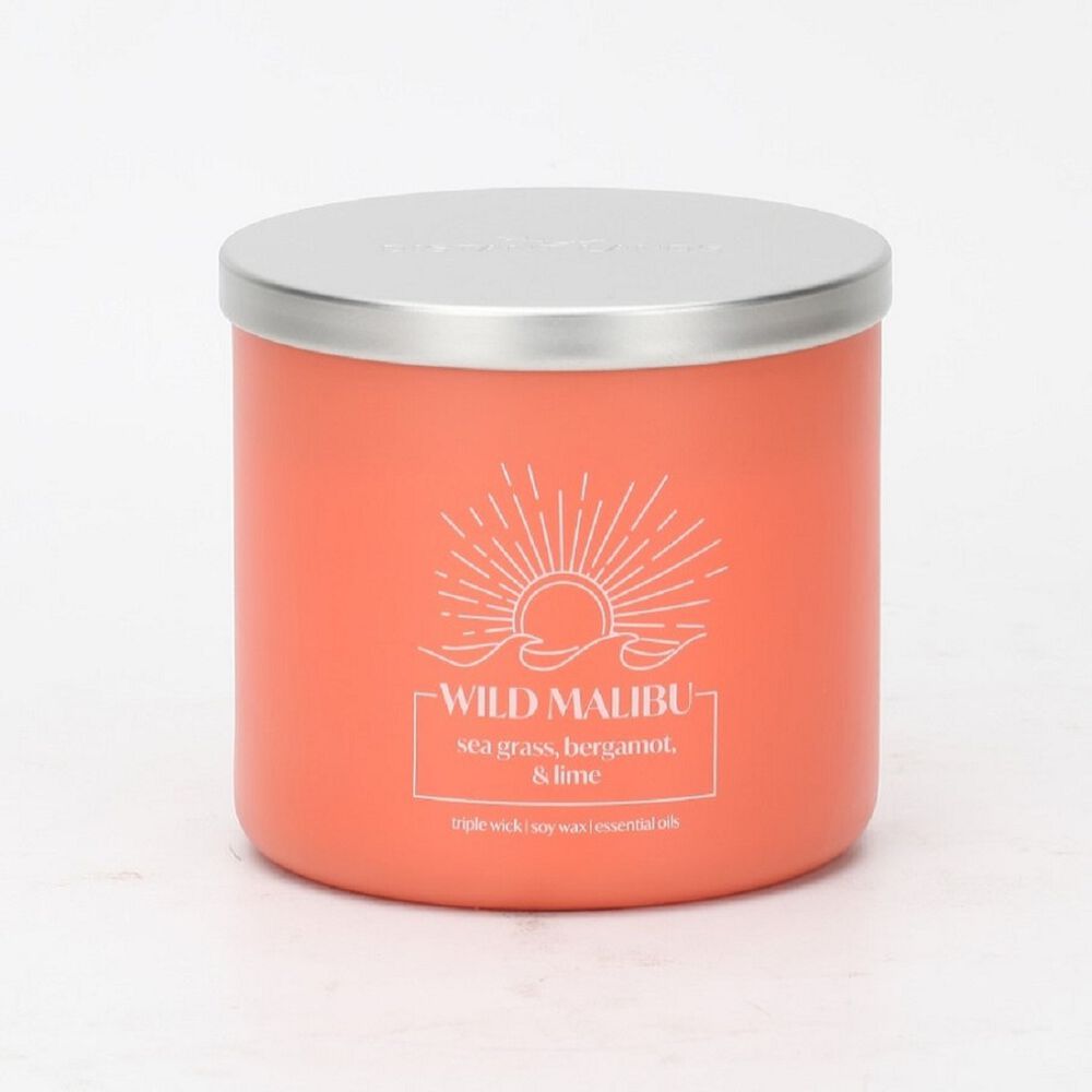 2 Pack Velas Arom&aacute;ticas Para&iacute;so y Malibu Amari image number 2
