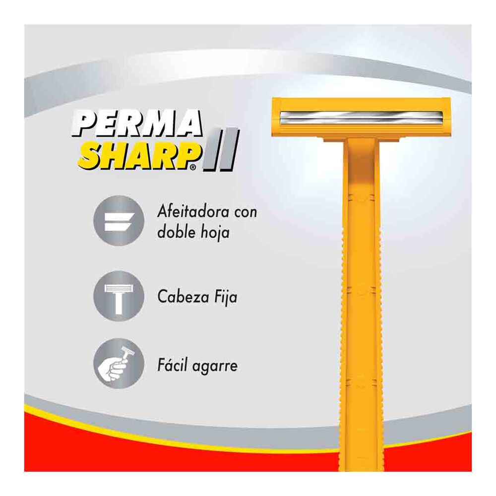 Rastrillo Permasharp Gillete 30 pzas image number 3