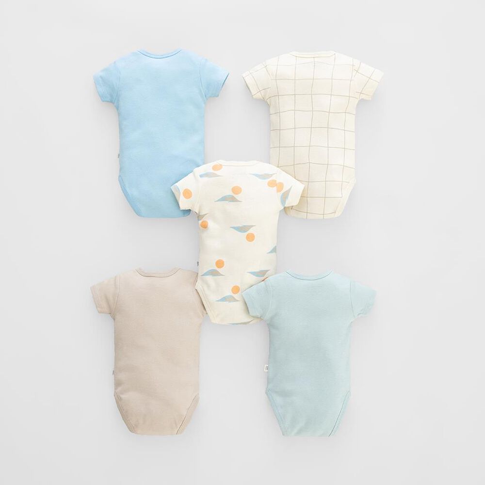 5 Pack Pa&ntilde;aleros manga corta Baby Fresh image number 1