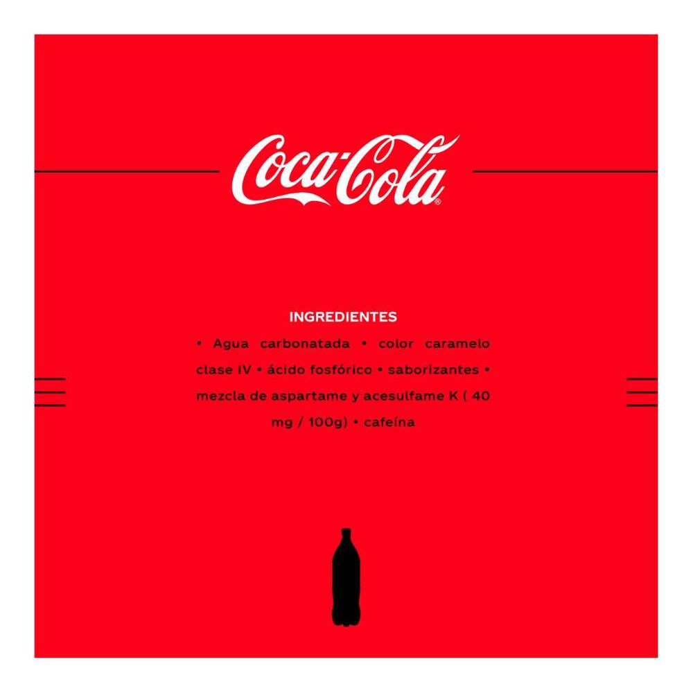 Refresco Coca-Cola 1 L Botella image number 2