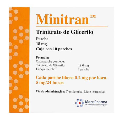 Minitran 5 mg 10 Parches