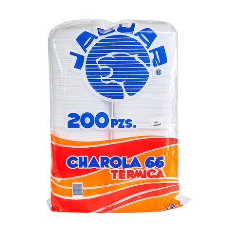 Plato Desechable Jaguar 200 pzas