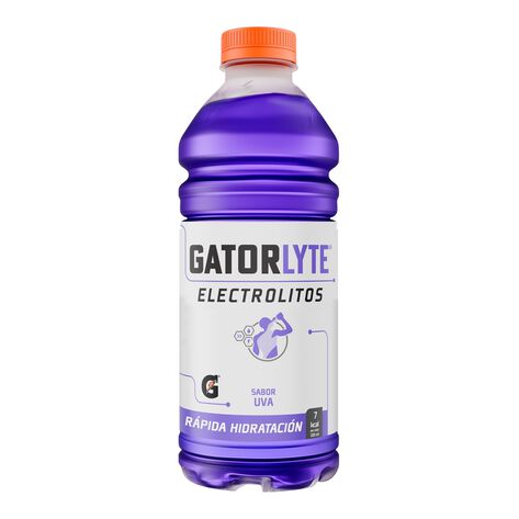 Gatorlyte Bebida con Electrolitos Uva 591 ml
