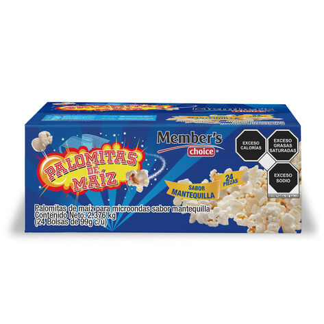 Palomitas Mantequilla Member"s Choice 24/99 g