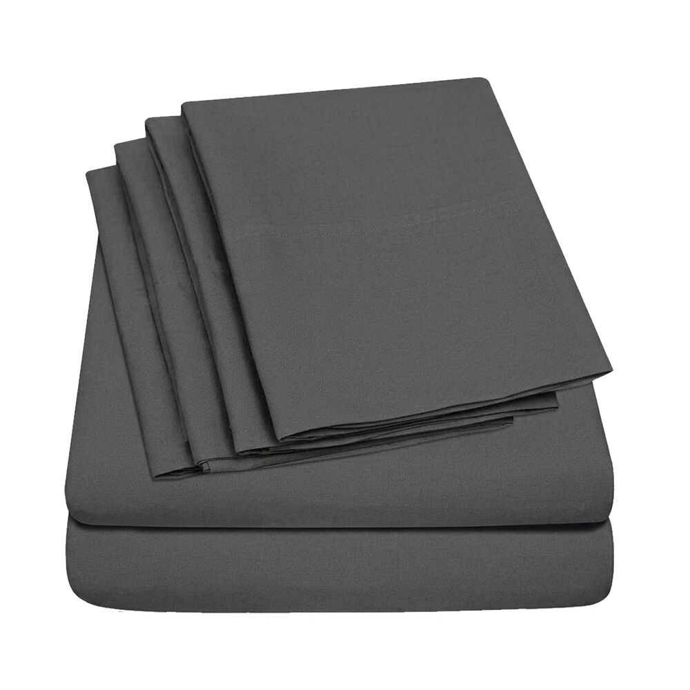 Juego de sabanas microfibra gris claro king Relax Home image number 1