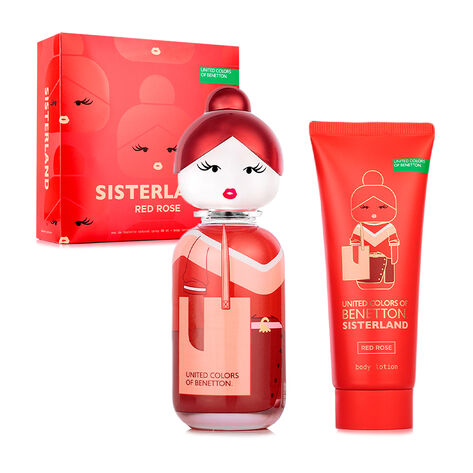 Estuche para Dama Benetton Sisterland Red Rose
