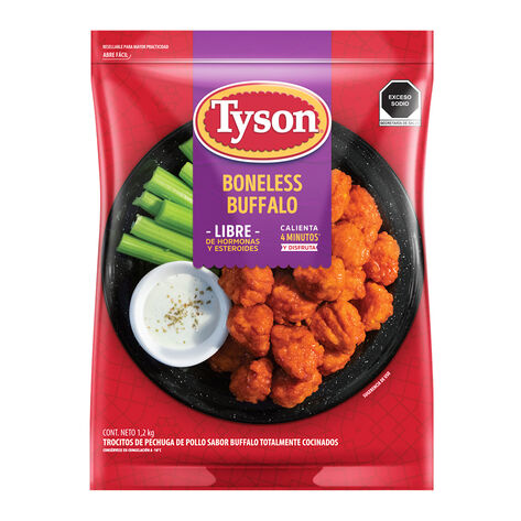 Buffalo Boneless de Pechuga Pollo Tyson 1.2 Kg