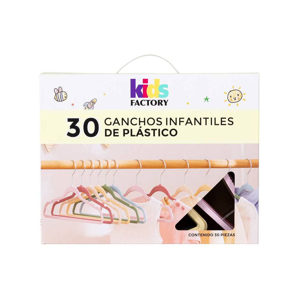 Ganchos infantiles 30 pzas Kids Factory image number 1