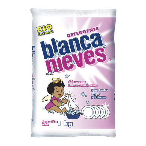 Detergente En Polvo Multiusos Blanca Nieves 10 / 1 Kg