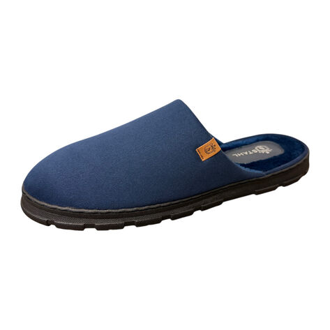 Pantufla Caballero Lisa Azul M T26 Stahl