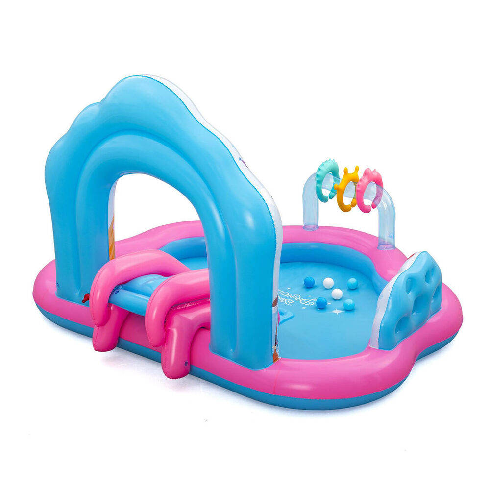 Inflable Acu&aacute;tico Castillo de Princesas Disney Bestway image number 3