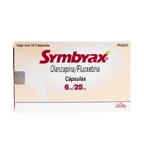 Symbyax 25/6mg Cap 14