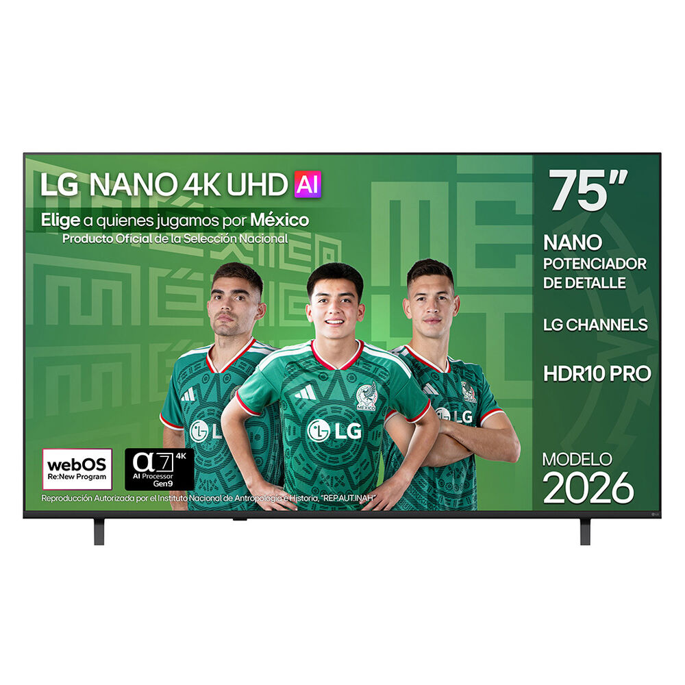 Pantalla 75" LG NANO 4K UHD AI NU850 image number 17