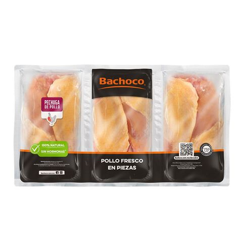 PECHUGA DE POLLO CON HUESO FRESCA KG