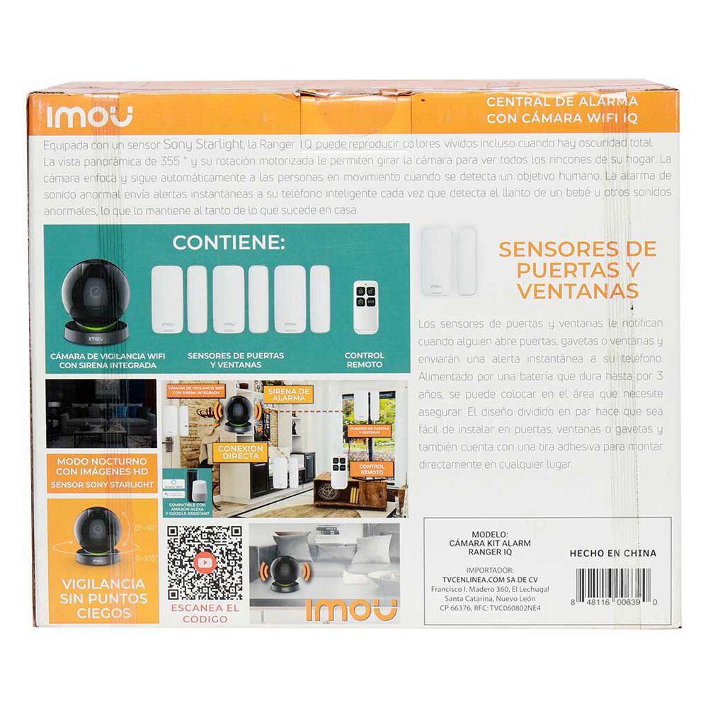 Central de Alarma con C&aacute;mara WiFi IMOU Ranger image number 2
