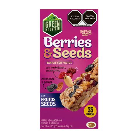 Barra Berries &amp; Seeds Green Mountain 35/25 g