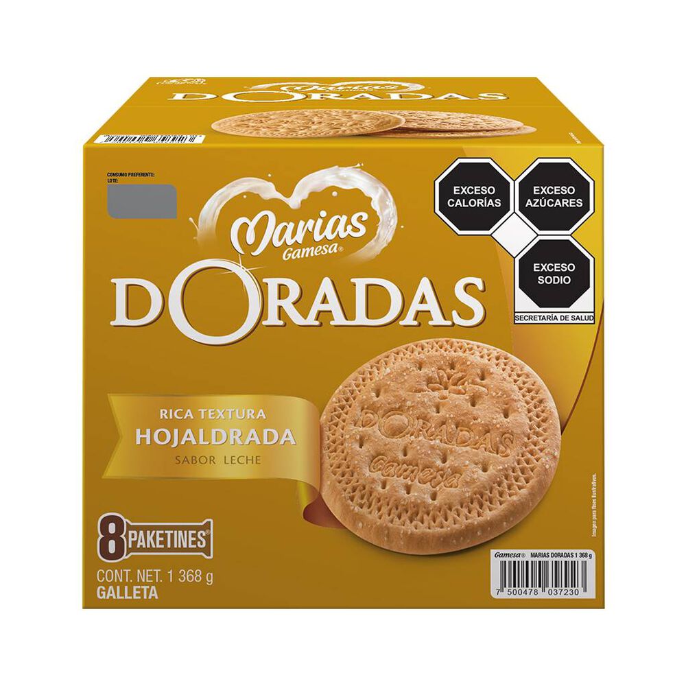 Galletas Mar&iacute;as Doradas Gamesa 1.368 Kg image number 3
