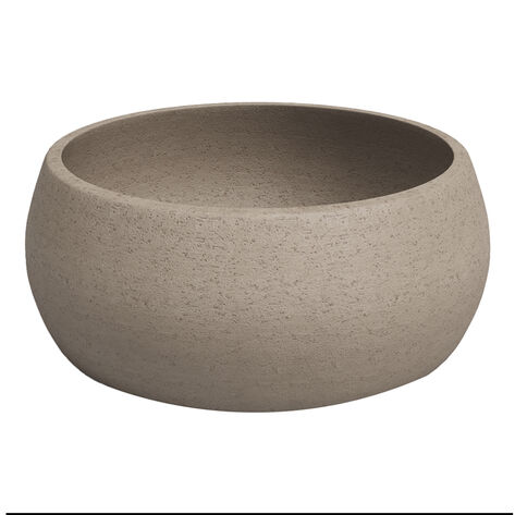Maceta Ceramica Hemera Taupe Artevasi