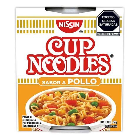 Sopa Instant&aacute;nea Pollo Nissin 12/64 g