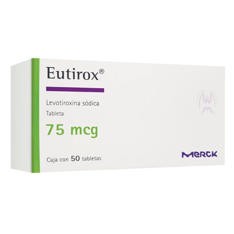 Eutirox 75mcg Tab 50