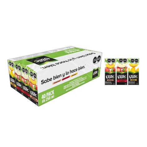 Bebida Minibrick Sabores Del Valle  40/250 ml