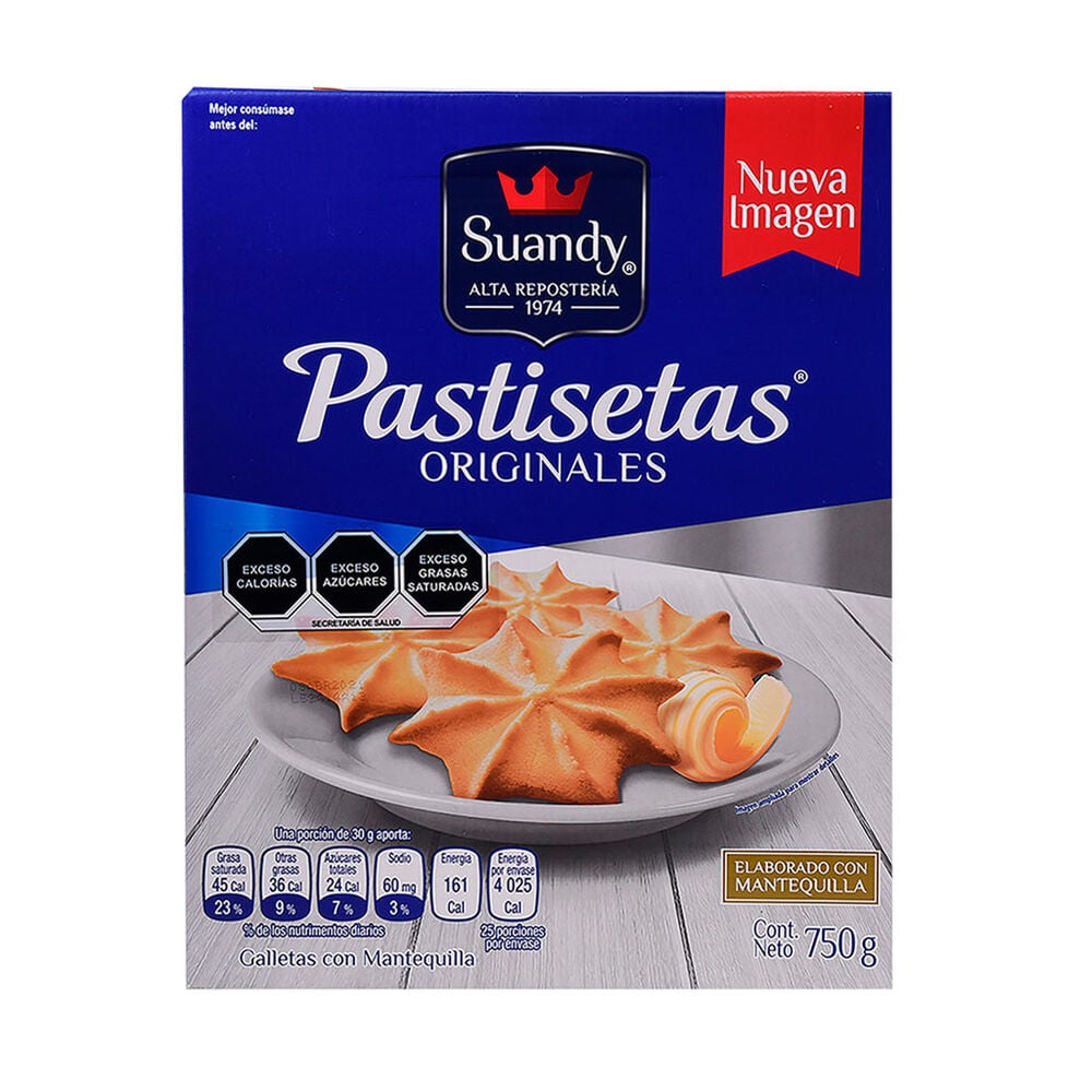 Suandy Galletas Pastisetas Suandy 750 g | City Club