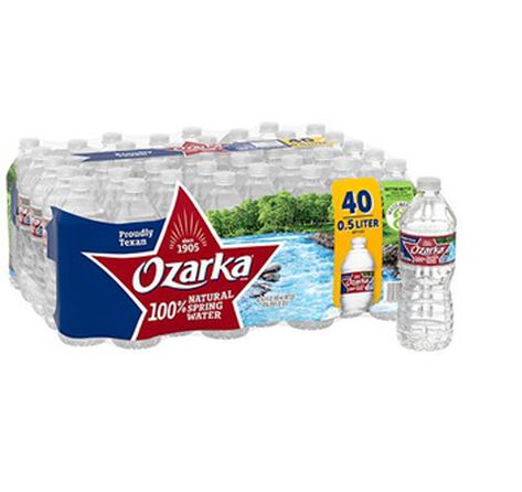 Agua de Manantial Ozarka 40/500 ml