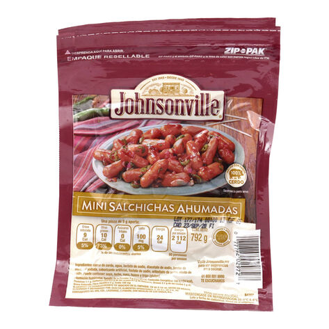 Salchicha Mini Ahumada Johnsonville 792 gr