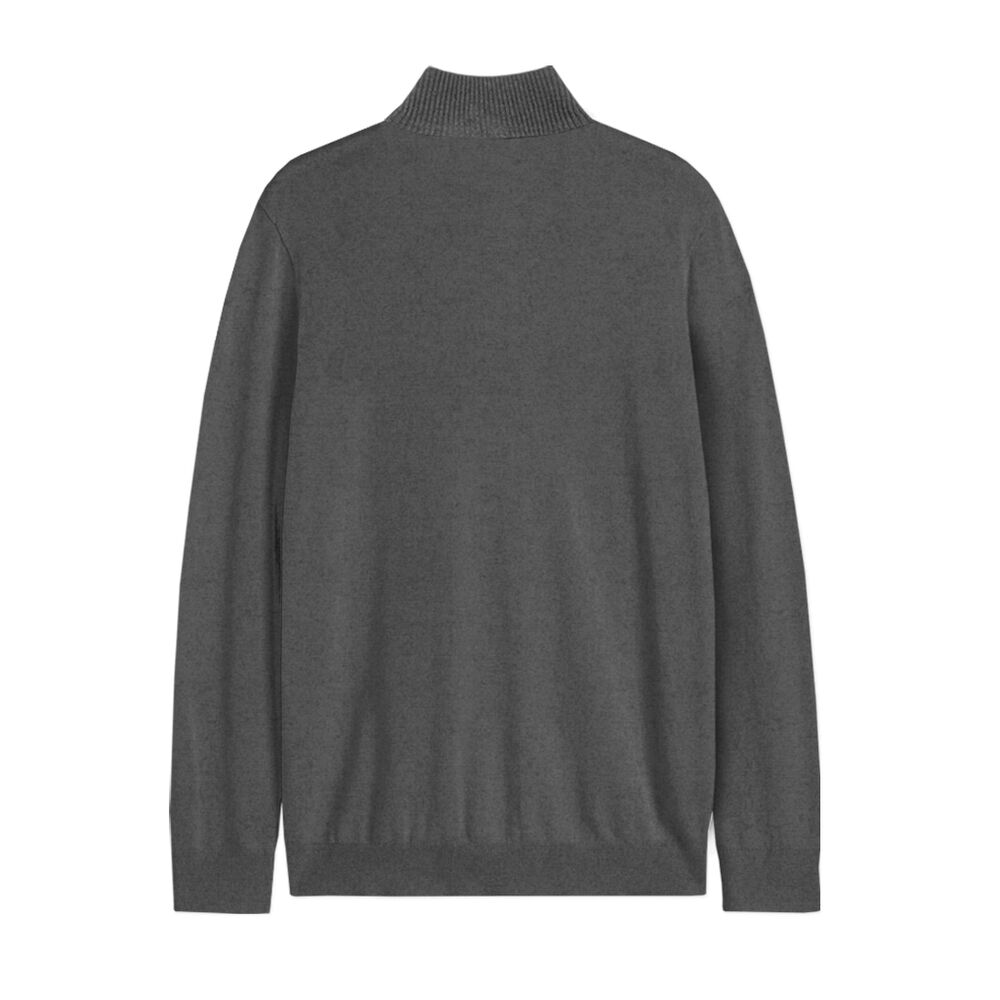 Sueter Quarter Zip Gris TM Member's Choice image number 2