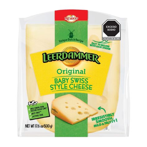 Queso Leerdammer President 500 gr