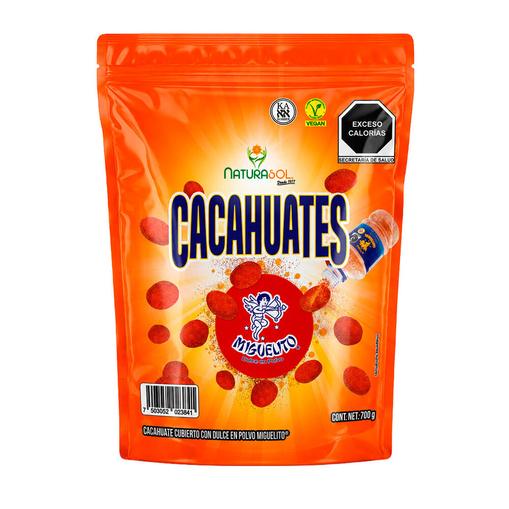 Cacahuate Japon&eacute;s Sabor Miguelito Naturasol 700 g image number 1