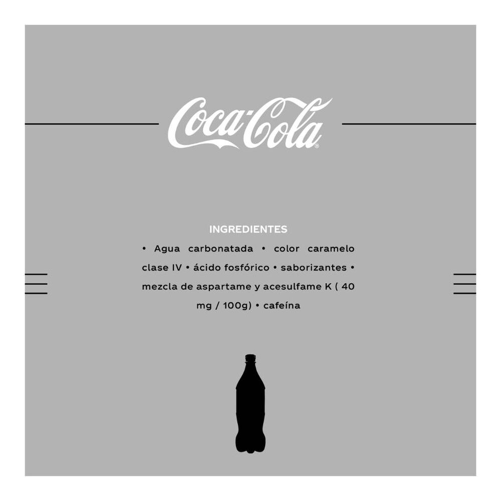 Refresco Coca-Cola Light 2.5 lt image number 3