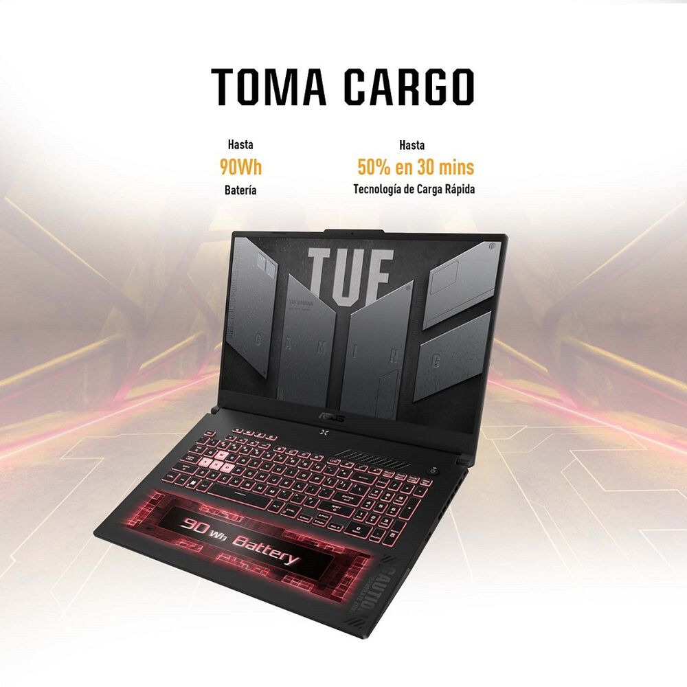 Laptop Asus TUF Gaming 15.6 R5 R5-7535HS 16GB 512GB image number 5