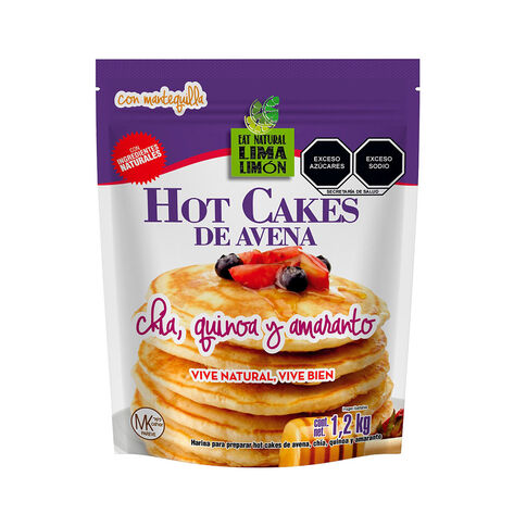 Harina para Hot Cakes de Avena  Eat Natural 1.2 Kg