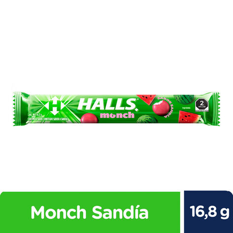 Caramelo Halls Monch Sand&iacute;a 16.8 g