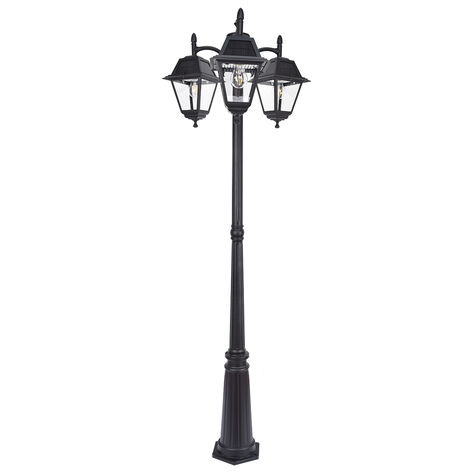 Farol Poste Solar Decorativo