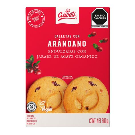 Galleta Ar&aacute;ndano Gaveti 1/600 g