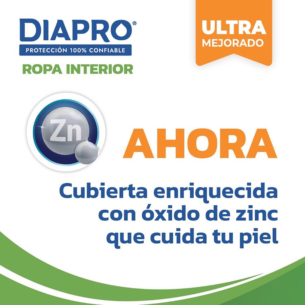 Ropa Interior Diapro Talla Mediana 30+6 Pzas image number 3