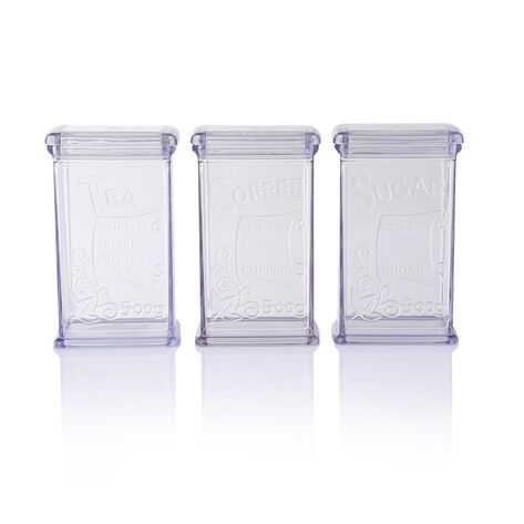 Set de Contenedor de Caf&eacute; Azucar y T&eacute; Kolt Home